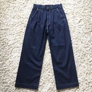 NWOT Goldsign High Rise Wide Leg Jeans